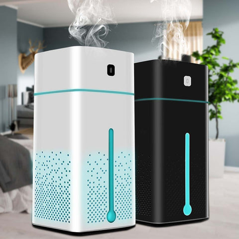 Air Purifier Humidifier | 7-Color LED Aroma Diffuser - Ryprime